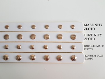 Pasek skóra do OBAG Moonlight z nitami ozdobnymi