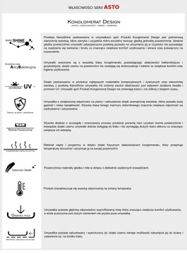 Умывальник для ванной комнаты ASTO 60x39, белый, встраиваемый