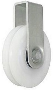 ROLKA TWORZYWOWA fi 52mm MOCOWANIEM NA LINKĘ 10mm