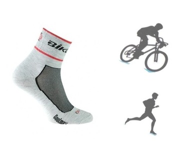 Термоактивные носки BIKE для активных людей 35-38,9 лет.