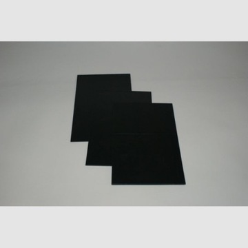 Płyta HIPS czarny 2 mm - 100x200 cm mat/połysk