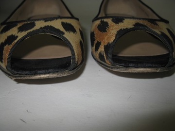 Балетки CASADEI, размер 39, надевались один раз (в коробке, цена 1290 злотых).