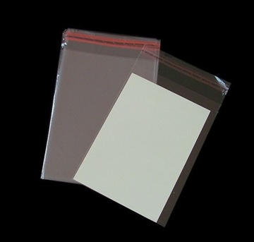 TOREBKI FOLIJKI Z KLEJEM 20x30cm (100) RED PLAST