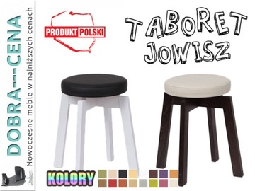 Taboret Jowisz miękki tapicerowany kuchenny