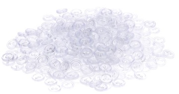 GUZIKI GUZICZKI BEZBARWNE 11mm 62 kolory (K431)