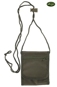 Mil-Tec Portfel / paszportówka Neck Wallet Zielony