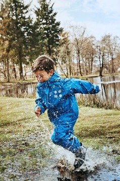 Дождевики LEGO Wear синие, 7-8 лет, 128см