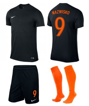 STRÓJ PIŁKARSKI NIKE DOWOLNY NADRUK NEON 137-147