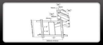 Крепление для телевизора PureMounts PM-Slimflex-52 26–52 дюйма