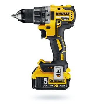 DeWalt DCD791P2 ОТВЕРТКА 18 В 2x 5,0 Ач 70 Нм + БИТЫ