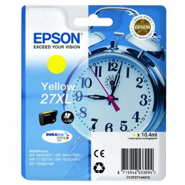 Tusz org. Epson 27XL Ye T2714 WF3620 WF3640 WF7110