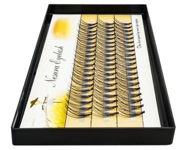 RZĘSY NESURA EYELASH KĘPKI RZĘS JEDWABNE 14mm