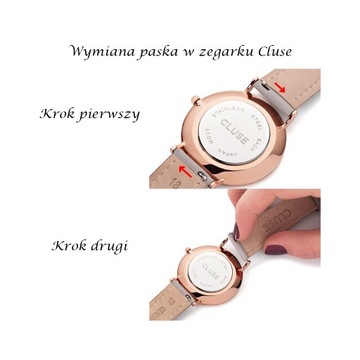 NOWOŚĆ Zegarek CLUSE COURONNEMENT CL63001 + GRAWER
