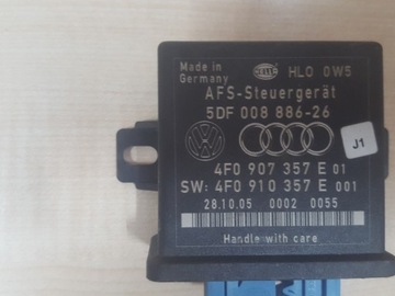 STEROWNIK MODUŁ ŚWIATEŁ AUDI A6 C6 4F0907357E