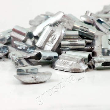 CIĘŻARKI nabijane do felg stalowych 10g OŁOWIANE