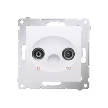 Kontakt Simon 54 GNIAZDO RTV R-TV BIAŁE 22178