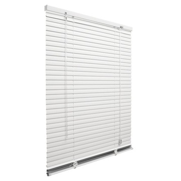 Żaluzja aluminiowa wewnętrzna pozioma 25 mm na okno/drzwi 95x130 cm KREMOWY