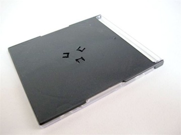 Pudełka CD x 1 na MINI płytki 8cm 25 szt czarne