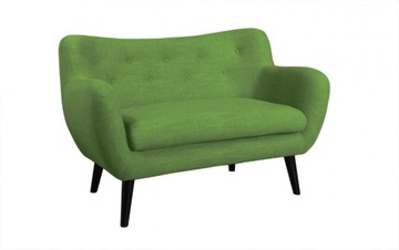 SOFA 2 GEORGE BYDGOSKIE MEBLE TKANINA ZIELONY