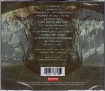 CD- TRIVIUM- THE CRUSADE (НОВИНКА В ФОЛЬГЕ) ТОРГ!!!