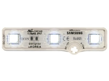 MODUŁ led diody SAMSUNG biały bardzo zimny 0,72W
