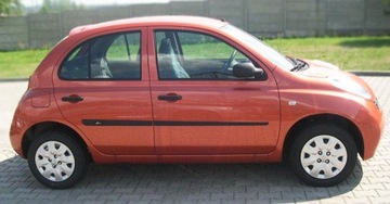 LIŠTA BOČNÍ DVEŘNÍ NA DVEŘE NISSAN MICRA 02-10