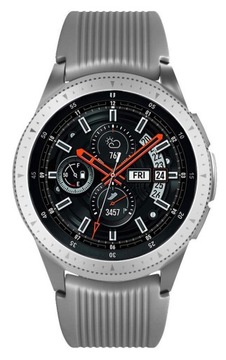 СЕРЫЙ силиконовый ремешок SAMSUNG GALAXY WATCH 46 мм