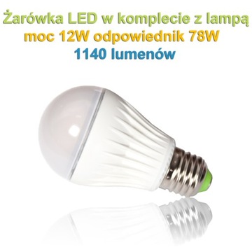 Lampa wisząca MILO duża - żarówka LED gratis !!!