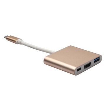 Адаптер MacBook USB 3.1 Type C к HDMI USB 3.0 4K