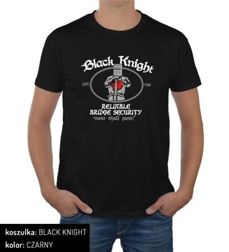 Koszulka Monty Python black knight flesh wound L