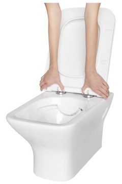 ZESTAW stelaż wc GEBERIT podtynkowy+ MISKA RIMLESS