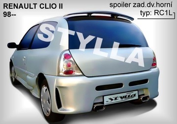 spoiler spojler do Renault Clio 3/5 dw hb MK2 98--