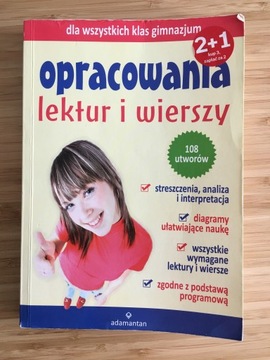 Opracowania lektur i wierszy GIMNAZJUM