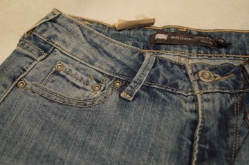 LEVI'S Spodnie Jeans Damskie NIEBIESKIE Roz 2 x 26