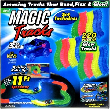 СВЕТЯЩИЙСЯ АВТОМОБИЛЬНЫЙ ТРЕК MAGIC TRACKS 220EL+ авто