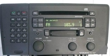 RADIO VOLVO HU-603 ORYGINAŁ CD + TELEFON SZARE