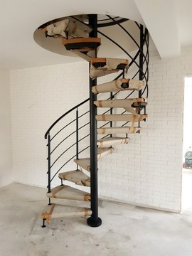 фото ориг. №5, Stairs curved spiral balustrady forged blacksmith