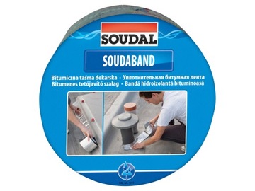 SOUDAL bitumiczna taśma dekarska 30cm/10m terakota