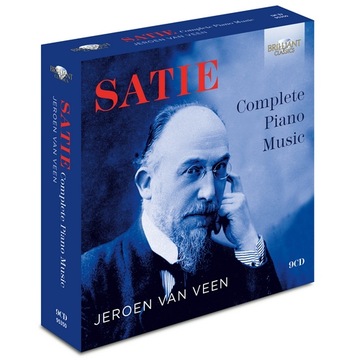 ERIC SATIE Utwory fortepianowe (9CD)