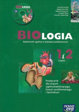 Biologia 1 i 2 podręcznik Andrzej Kornaś, Małgorzata Kłyś, Robert Konieczny
