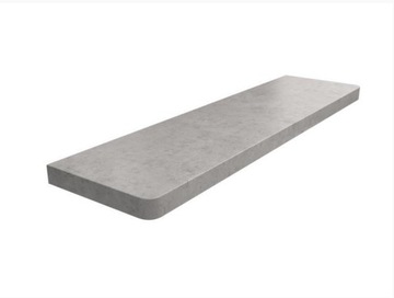 PARAPET MDF kolor BETON GŁADKI JASNY gr. 2,5 cm.