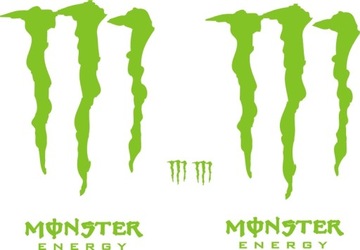 XXL MONSTER PAZUR Naklejki Samochód TUNING 315