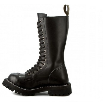 Glany STEEL 15 CZARNE -SKÓRA- NAJTANIEJ NA ALLEGRO Rozmiar 46