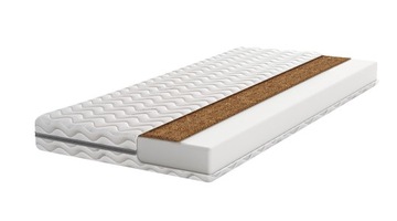 Materac piankowy PIANKA KOKOS 80x190 TWARDY H3 H4
