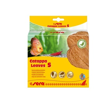 SERA Catappa Leaves S - Liście migdałecznika - rozmiar około 14cm