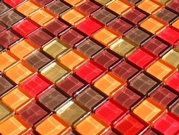 Mozaika szklana brązowa BROWN STYLE ENGLASS