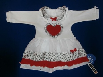ПЛАТЬЕ HEART BODY, английская вышивка, DL REK 56