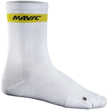 Wysokie Skarpety Rowerowe MAVIC Cosmic High 35-38