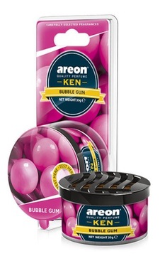 Areon KEN Bubble Gum Zapach Samochodowy PUSZKA 35g