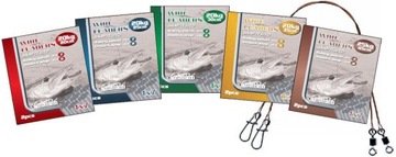 PRZYPON PRZYPONY STALOWE MISTRALL 20cm 15kg / 2szt